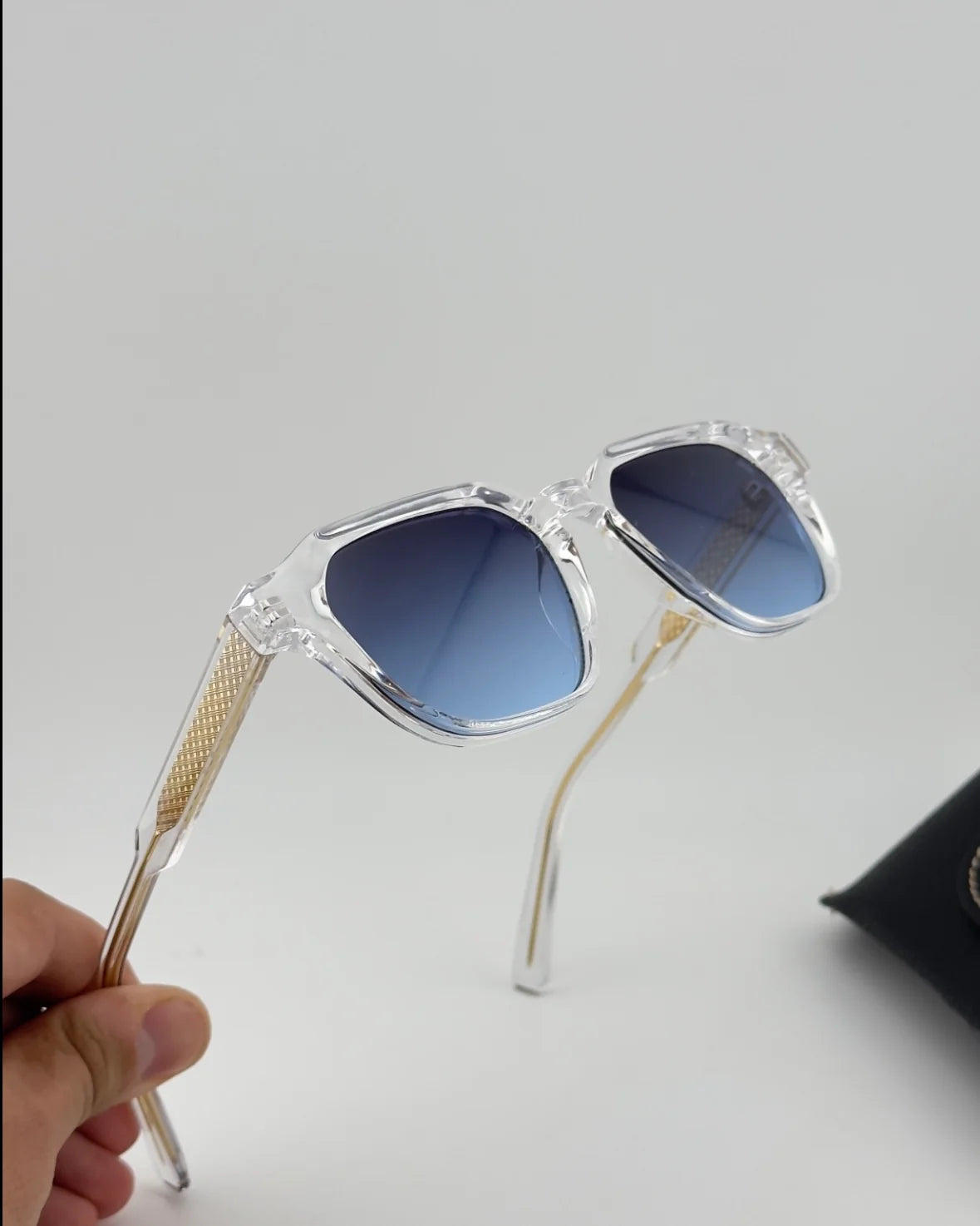 Golden Drift - Blau