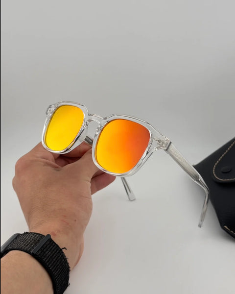Glitzer - Orange (Silber)
